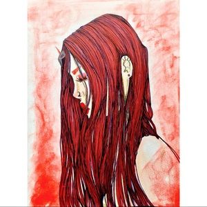 “Seething” - Original Artwork